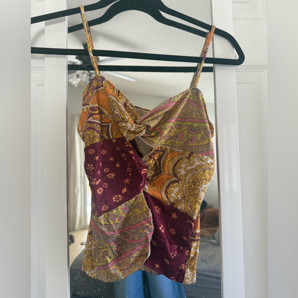 Novella Royale Multicolor Patchwork Camisole